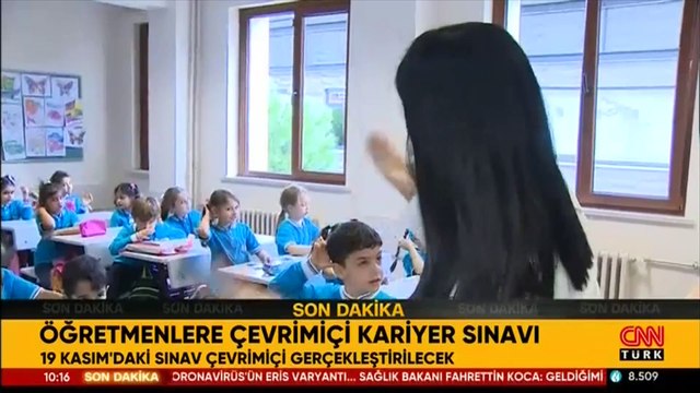 Öğretmenlik Kariyer Basamakları sınavı çevrimiçi yapılacak