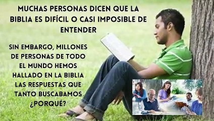 ¿Cómo entender la Biblia de manera sencilla? 📖