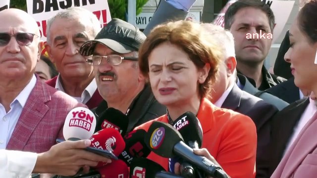 Merdan Yanardağ'ın Duruşması Öncesi Adliye Önünde Açıklama... Özgür Özel: Mussolini Yöntemiyle Ülkeyi Yöneten Diktatör Öyle İstediği İçin Merdan...