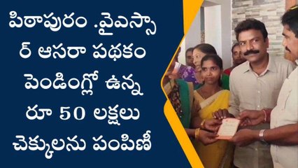కాకినాడ జిల్లా: 16 సంఘాలకు @ రూ. 50 లక్షలు