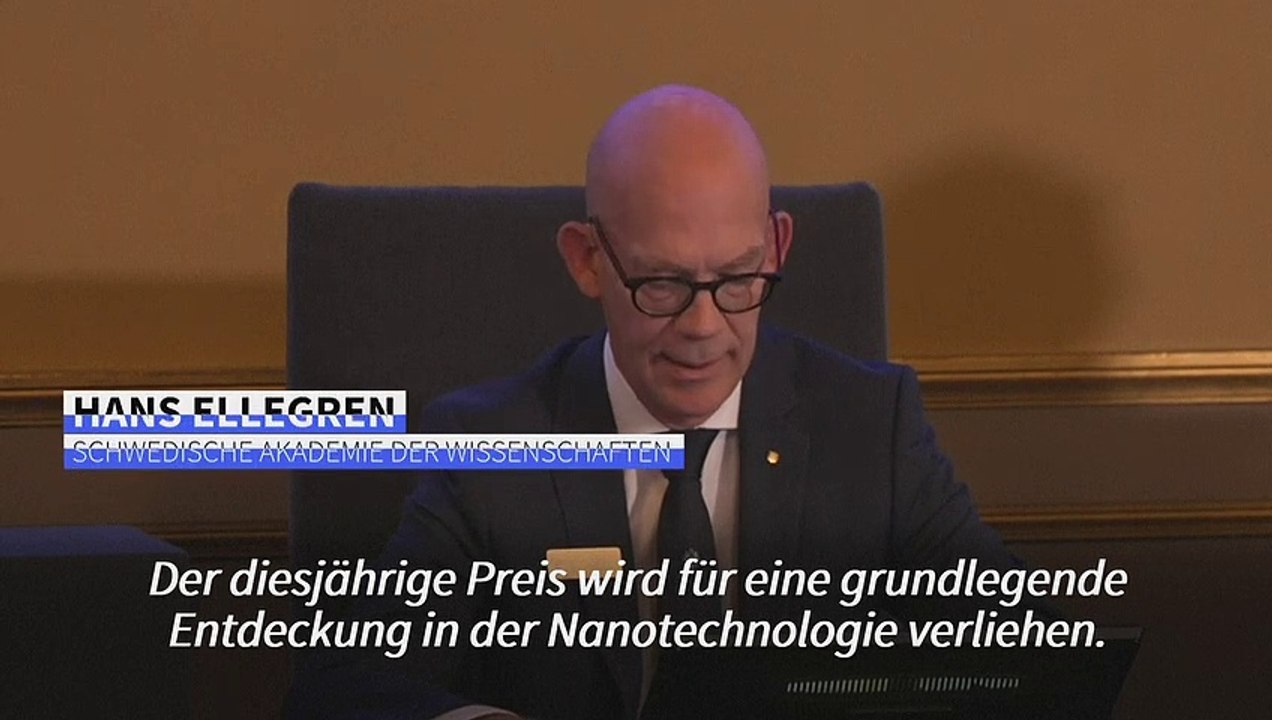Chemie-Nobelpreis geht an drei Entdecker von Quantenpunkten in den USA