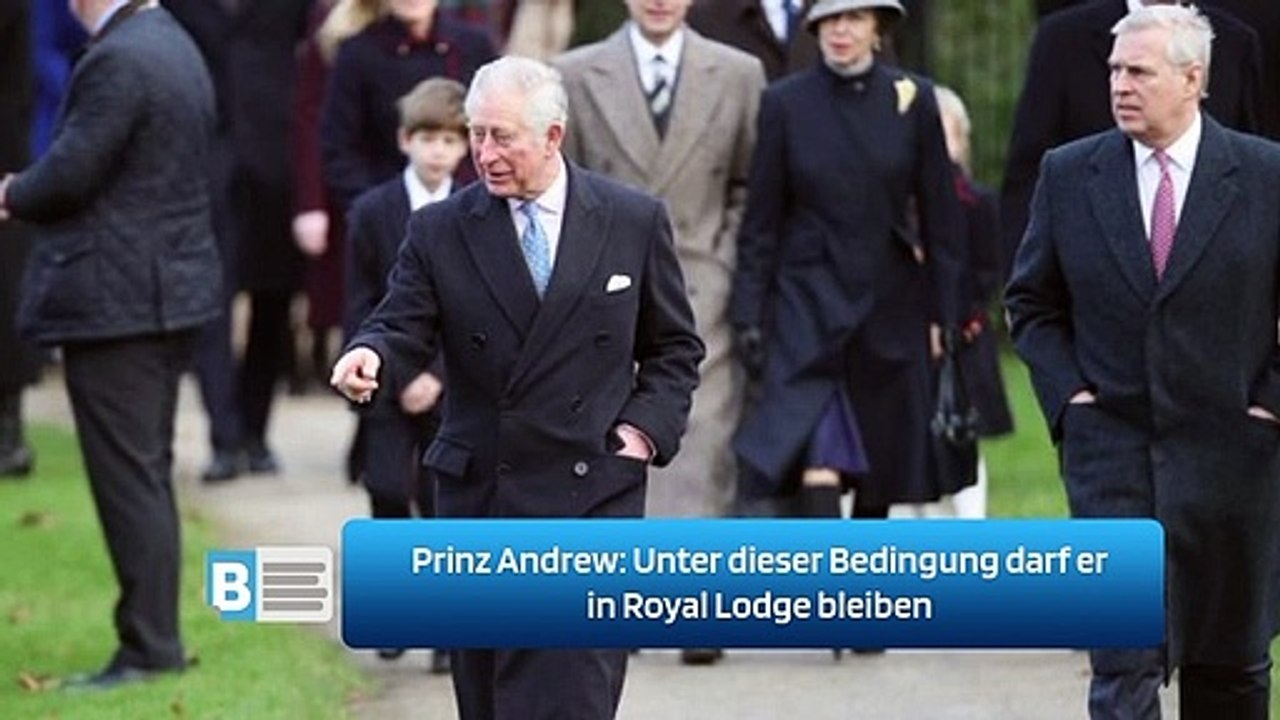 Prinz Andrew: Unter dieser Bedingung darf er in Royal Lodge bleiben