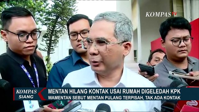 Usai KPK Geledah Rumah Dinas, Menteri Pertanian Syahrul Yasin Limpo Menghilang?
