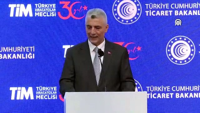 Ticaret Bakanı Ömer Bolat, eylül ayı ihracat rakamlarını Bursa'da açıkladı