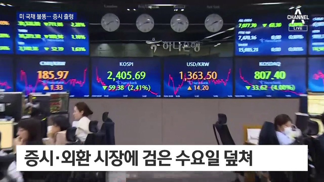 美 국채 금리 최고치 경신하자…증시 ‘급락’