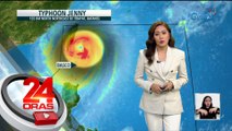 Posibleng mag-landfall sa southern portion ng Taiwan ang Bagyong Jenny bukas ng umaga; sa hapon o gabi ito lalabas ng PAR - Weather update today (October 4, 2023) | 24 Oras