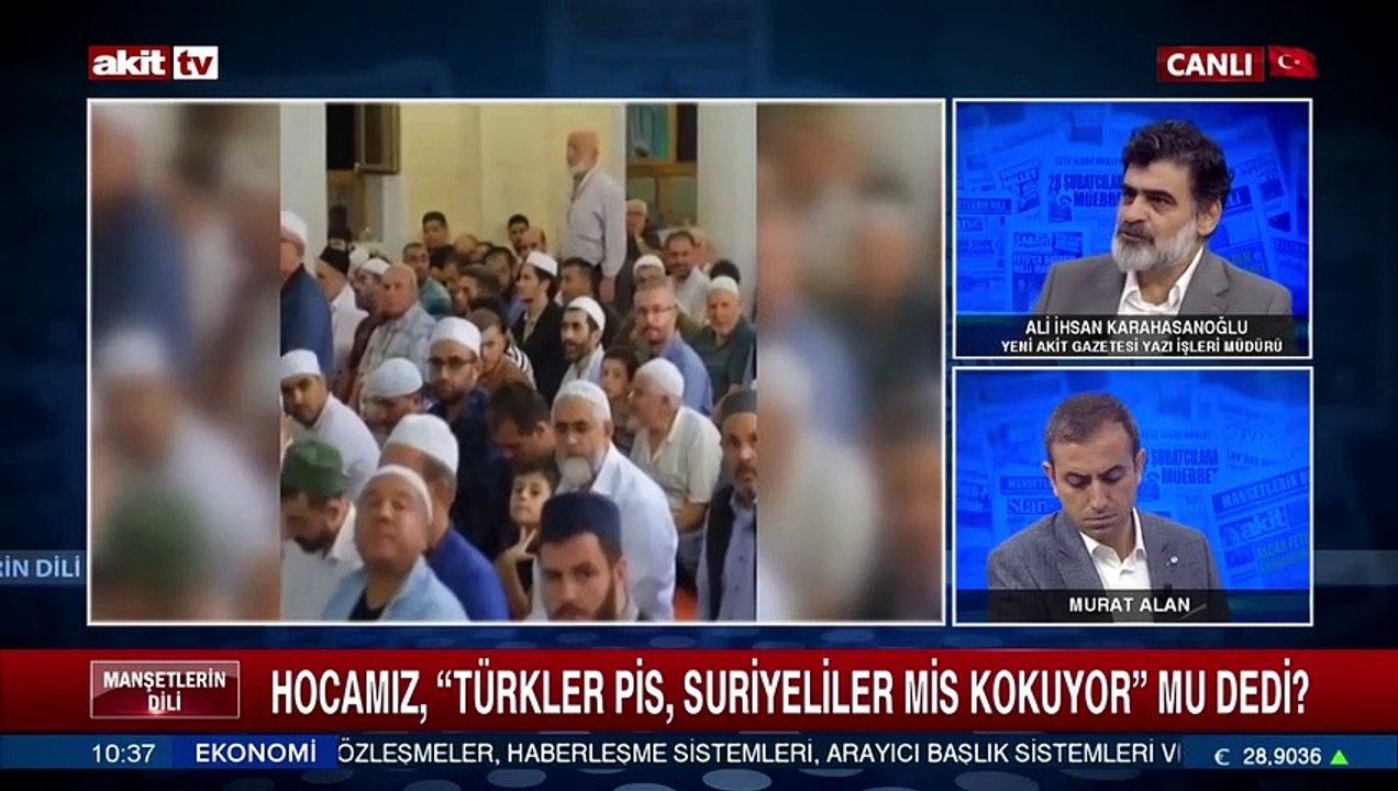 Hocamız, “Türkler pis, Suriyeliler mis kokuyor”...