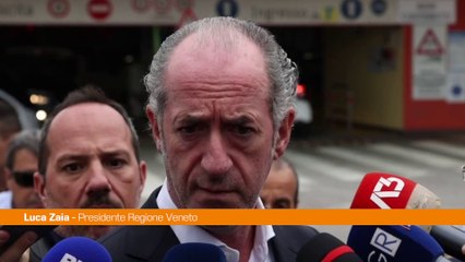 Incidente Mestre, Zaia "Sforzo corale della sanità veneta"