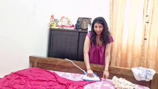 How  do I Iron My  Clothes_ Bhabhi spicy videos