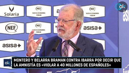 Montero y Belarra braman contra Ibarra por decir que la amnistía es «violar a 40 millones de españoles»