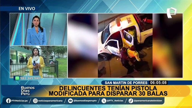 Choque en la Vía Expresa: persecución policial termina en accidente y deja dos policías heridos