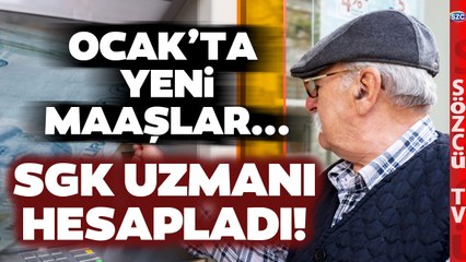 SGK Uzmanı Kalem Kalem Hesapladı! En Düşük Emekli ve Memur Maaşı Ne Olacak?