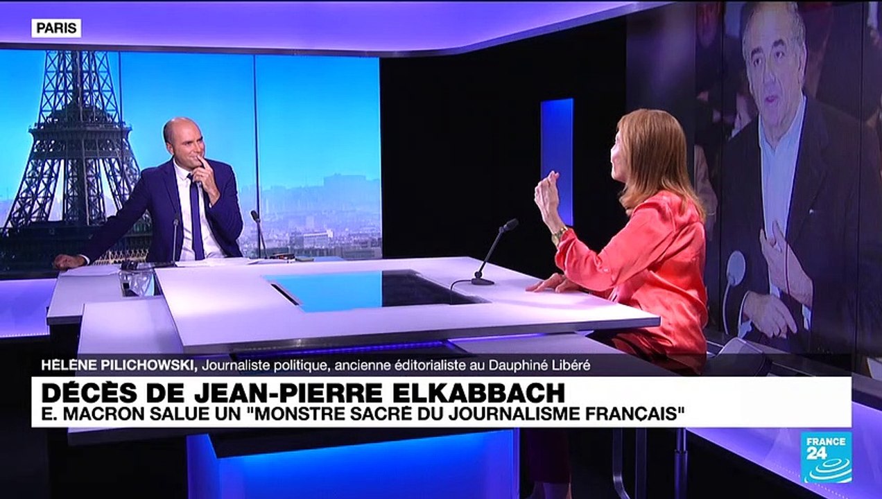 Décès du journaliste Jean-Pierre Elkabbach : hommage de ses pairs, Hélène Pilichowski et Franz-Olivier Giesbert