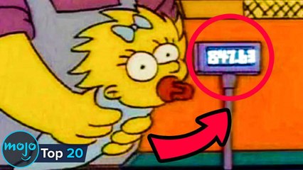 Top 20 Amazing Small Details in The Simpsons