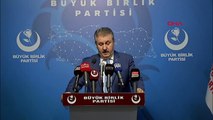 BBP Lideri Mustafa Destici, Yeşil Sol Parti'nin terör açıklamasına tepki gösterdi