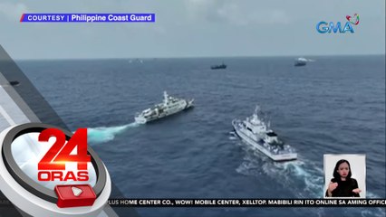 Resupply mission sa Ayungin Shoal kanina, tinangkang harangin ng China Coast Guard | 24 Oras