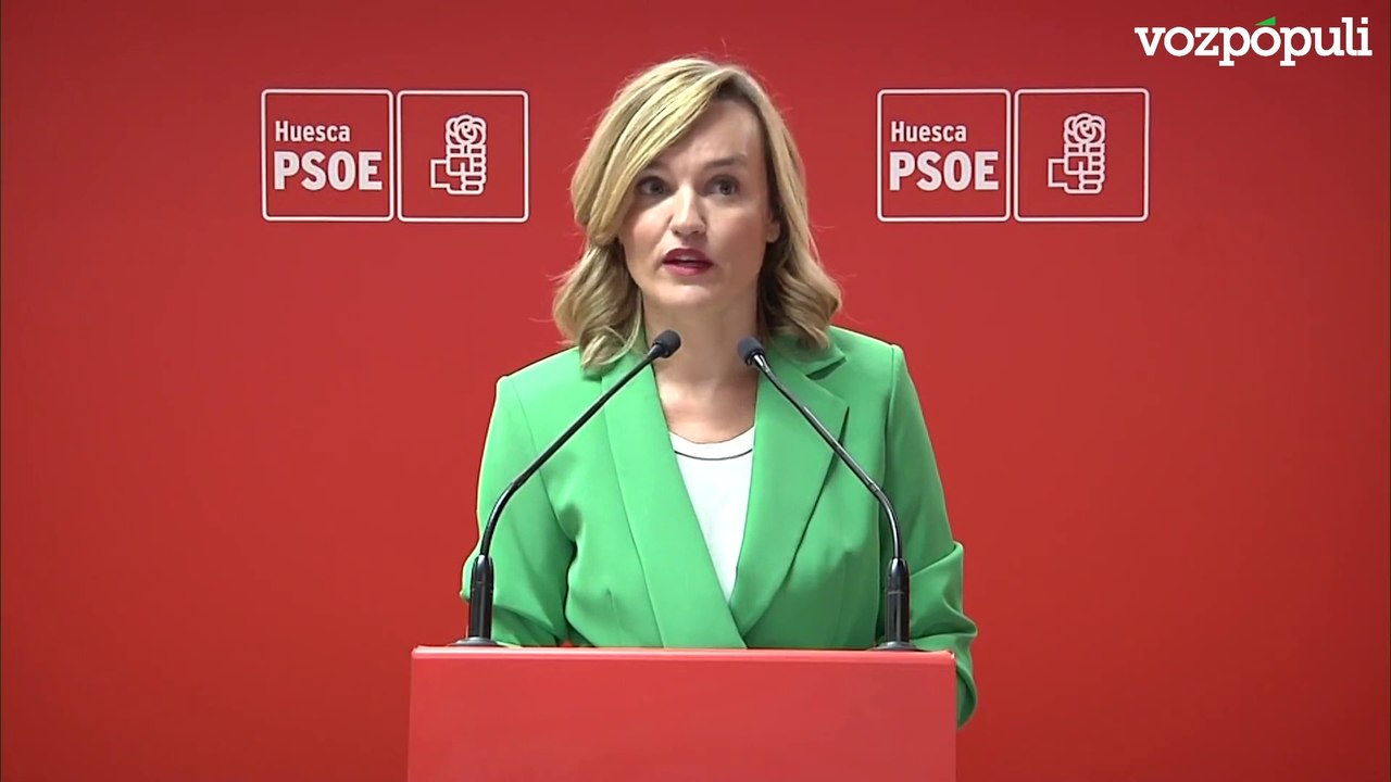 Pilar Alegría critica a Rodríguez Ibarra por comparar la amnistía con violaciones