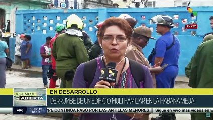 Cuba: Colapsó un edificio multifamiliar en La Habana Vieja
