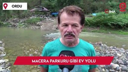 Macera parkuru gibi ev yolu