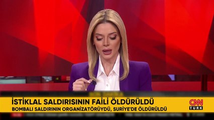 Dernière minute! L'auteur de l'attentat à la bombe dans la rue Istiklal a été tué en Syrie