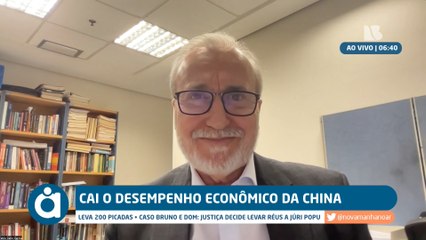 CAI O DESEMPENHO ECONÔMICO DA CHINA