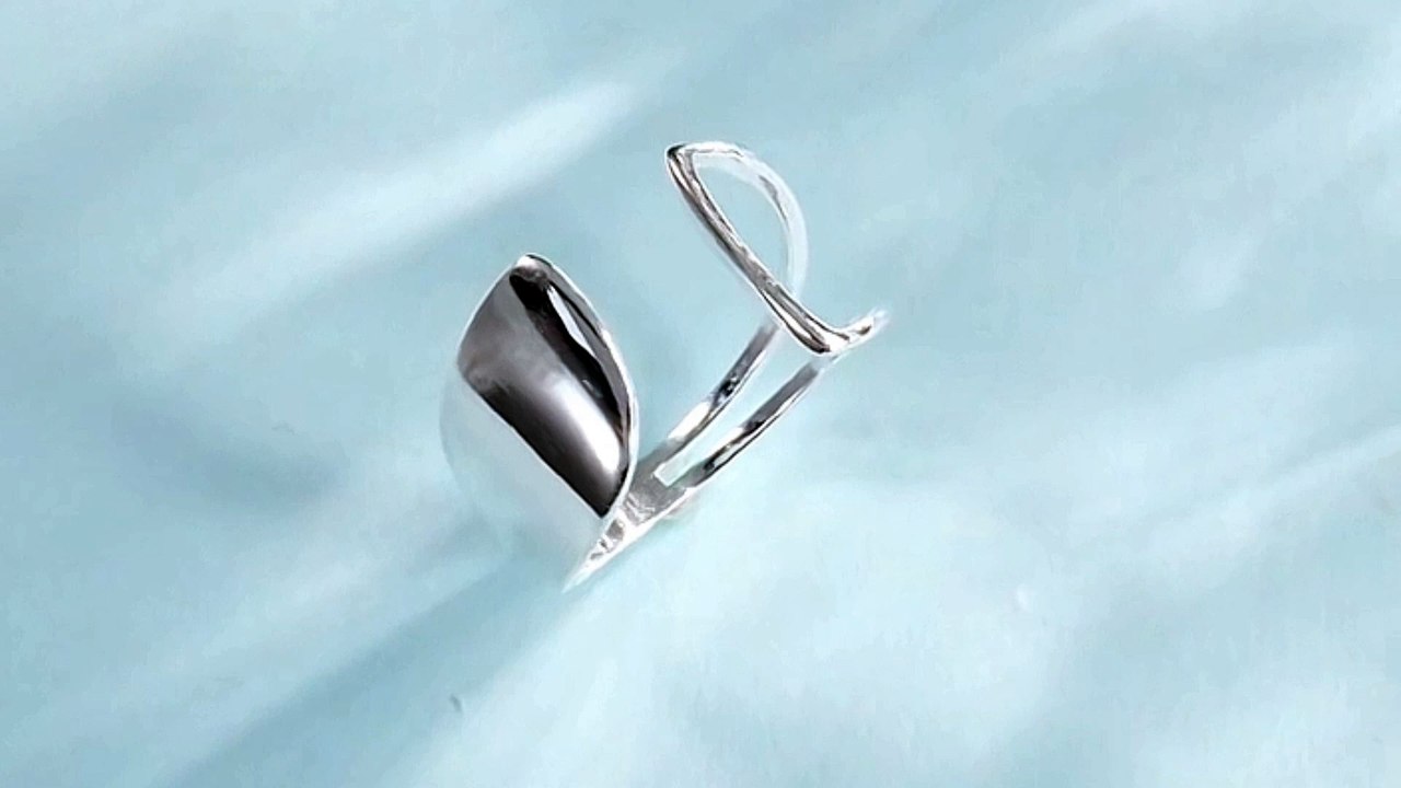 925 Sterling Silver Hollow Ring