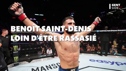 Benoît Saint-Denis loin d'être rassasié