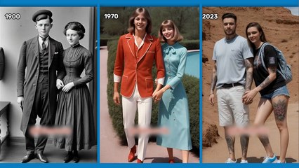 Yapay zeka modanın son yüzyılını bir dakikadan kısa sürede özetledi