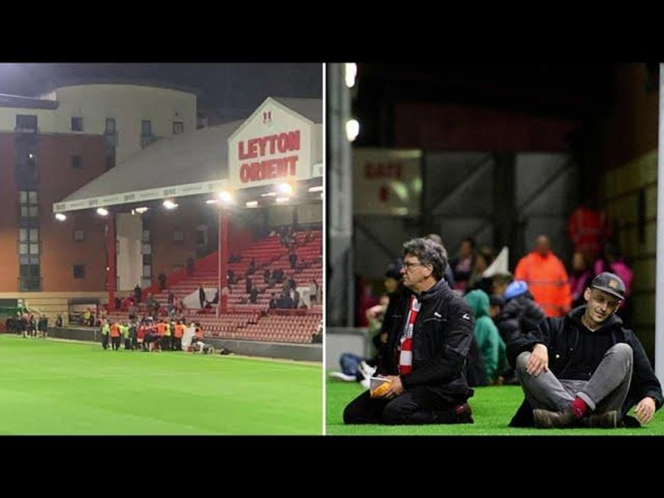 Leyton Orient fan dies after desperate fans invaded pitch and stopped matched so he could get CPR
