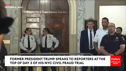 BREAKING NEWS: Trump Rails Against AG Letitia James At NYC Trial After Gag Order