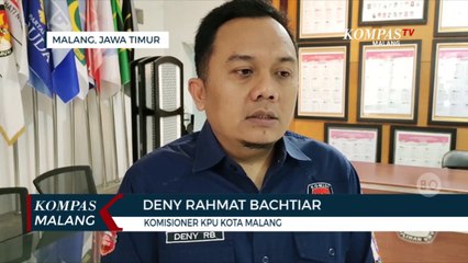 Hari Terakhir, KPU Kota Malang beri Waktu Parpol Lakukan Perbaikan Daftar Caleg