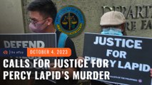 Demand for justice continues a year after Percy Lapid’s murder 