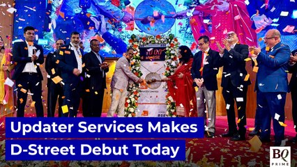 Updater Services Makes D-Street Debut Today