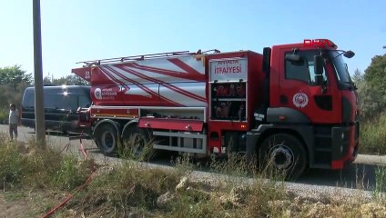 Antalya'da çalılık alanda çıkan yangın kontrol altına alındı