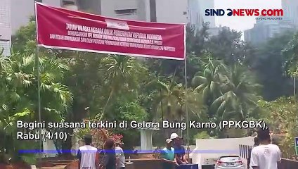 Pengelola Komplek GBK Pasang Plang Bertuliskan 'Tanah Aset Negara' di Area Hotel Sultan