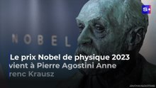 Le prix Nobel de physique 2023 revient à Pierre Agostini Anne L’Huillier et Ferenc Krausz