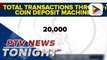 Over P87.4M coins deposited through BSP's coin deposit machines