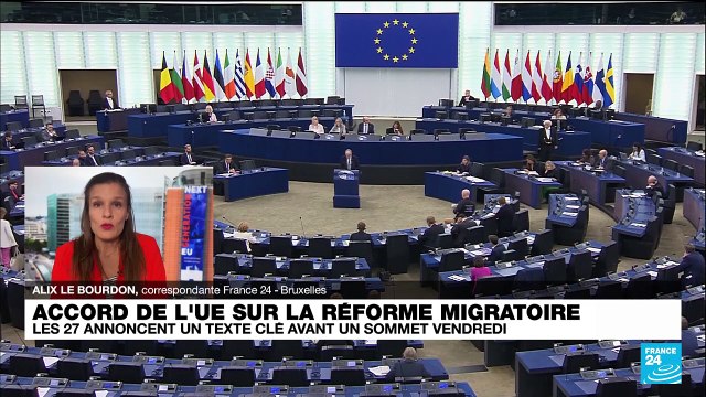 Union européenne : accord des 27 sur un texte clé de la réforme migratoire