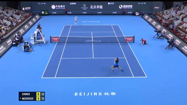 Medvedev vs J. Sinner Highlights _ Beijing China Open 2023