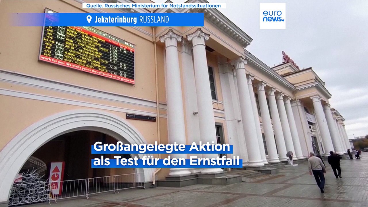 Test für den Ernstfall: Russland prüft landesweit Notwarnsysteme