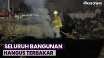 Kebakaran di Jakarta Selatan, Seluruh Bangunan Hangus Terbakar