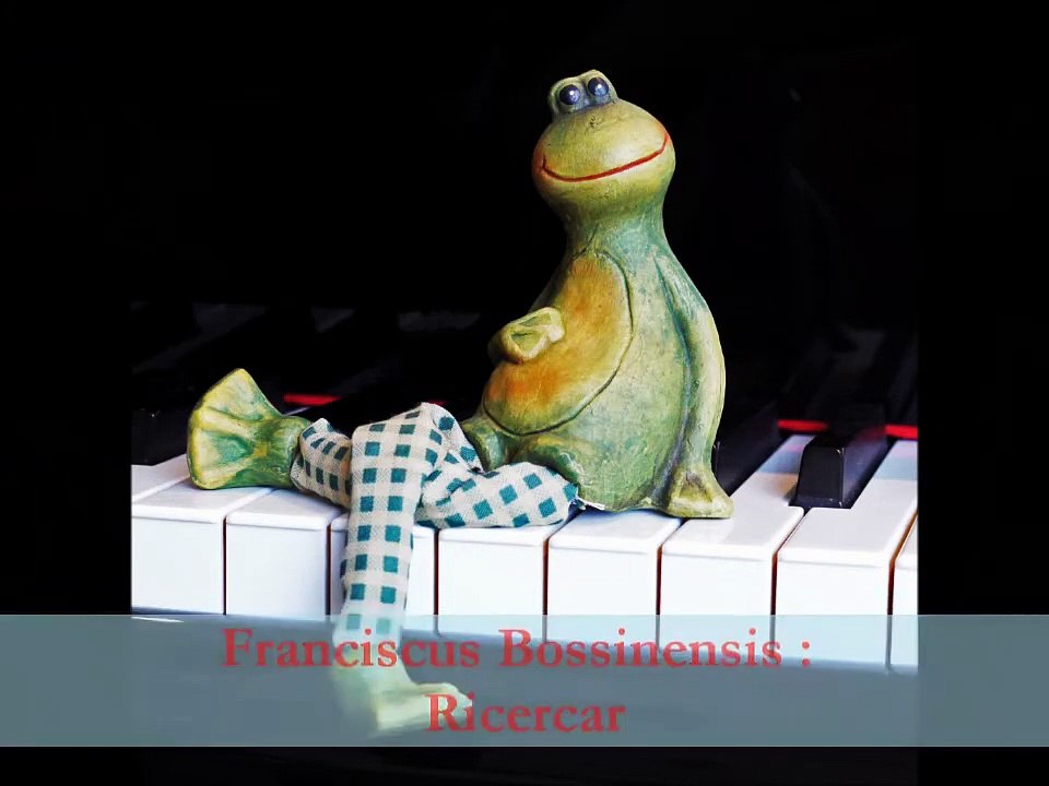 Fanciscus Bossinensis : Ricercar