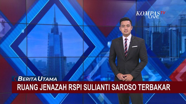 Ruang Transit Jenazah RSPI Sulianti Saroso Terbakar, Api Ikut Menyambar Mobil Ambulans!