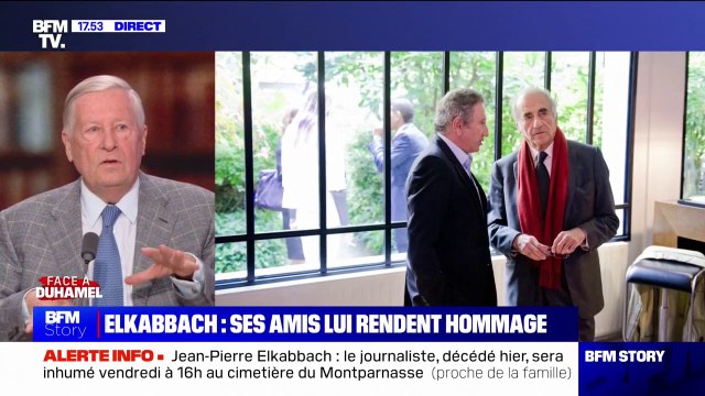 Décès de Jean-Pierre Elkabbach: Il était fasciné par le pouvoir , se souvient Alain Duhamel