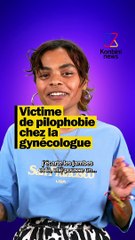 Julie (@payetonpoil) a été victime de pilophobie chez la gynécologue, elle témoigne.