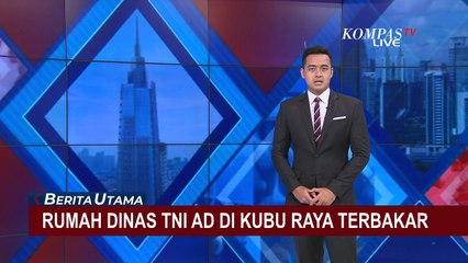 Video herunterladen: Sepuluh Rumah Dinas TNI AD di Kubu Raya Terbakar, Diduga Akibat Korsleting Listrik