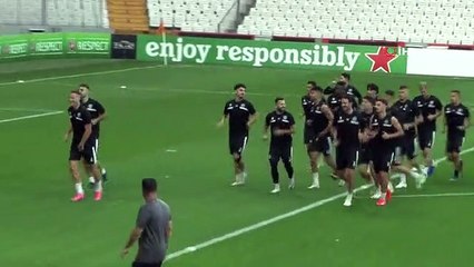 Lugano, Beşiktaş maçı için hazırlıklarını tamamladı