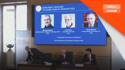 Hadiah Nobel Kimia: Tiga saintis temui titik kuantum yang digunakan dalam lampu LED