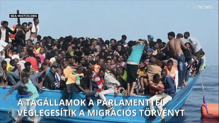 Download Video: Az uniós országok új szabályokról állapodtak meg a jövőbeni migrációs válságok kezelésére, miután Olaszország kompromisszumot kötött