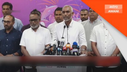 Muizzu mahu pasukan tentera asing tidak boleh kekal di Maldives